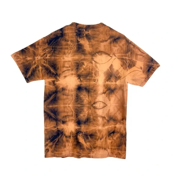 Graphic Tee, Acid Wash Tie Dye, EXPLORE the OUTDOORS, Medium 100% Cotton T-Shirt - Picture 2 of 4